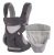 Ergobaby Mochila – Portabebé Ergonómica con Cojín para Recién Nacidos, 4-Posiciones de Porteo, Cool Air Mesh, Carbon Gris